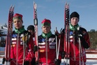 Hopeasompa-joukkue 2011 Aleksi Parttimaa, Teemu Taipale ja Johannes Tuominen, Paimion Urheilijat. Copyright © 2011 Juha Juhanoja.
