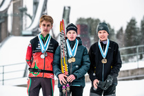 Hopeasompa 2019. Paavo Kilpeläinen 2. yhdistetty M16.
Kuva Janina Pitkänen