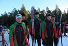 Maakuntaviestijoukkue (Kivimäki puuttuu kuvasta).
Copyright © 2009 Hanna-Mari Helkkala